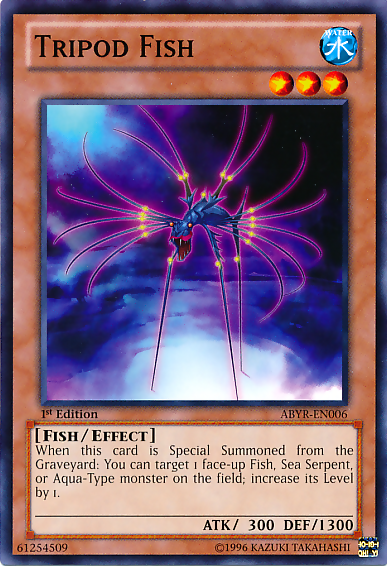 Tripod Fish [ABYR-EN006] Common Yu-Gi-Oh!