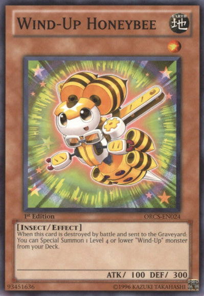 Wind-Up Honeybee [ORCS-EN024] Common Yu-Gi-Oh!