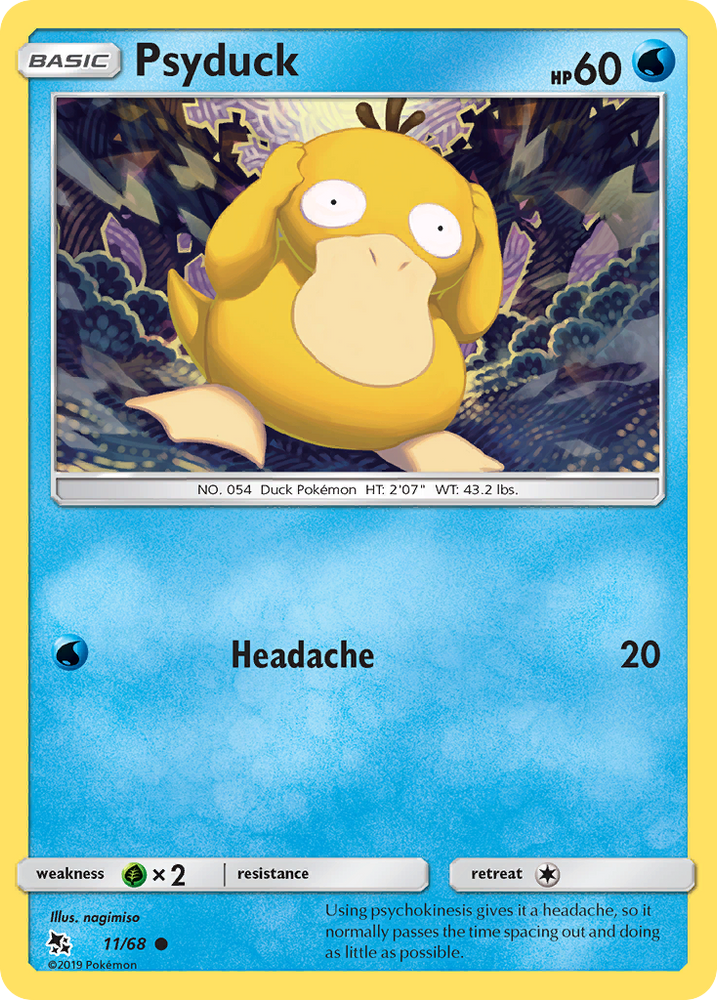 Psyduck (11/68) [Sun & Moon: Hidden Fates] Pokémon