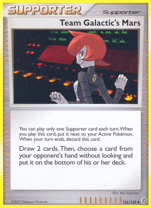Team Galactic's Mars (126/132) [Diamond & Pearl: Secret Wonders] Pokémon