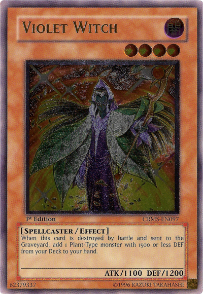 Violet Witch [CRMS-EN097] Ultimate Rare Yu-Gi-Oh!