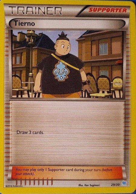 Tierno (29/30) [XY: Trainer Kit 3 - Suicune] Pokémon