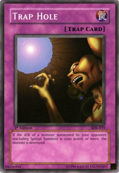 Trap Hole [SDK-033] Common Yu-Gi-Oh!