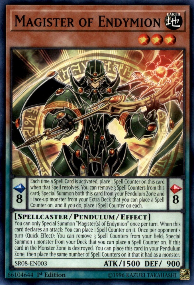 Magister of Endymion [SR08-EN003] Common Yu-Gi-Oh!