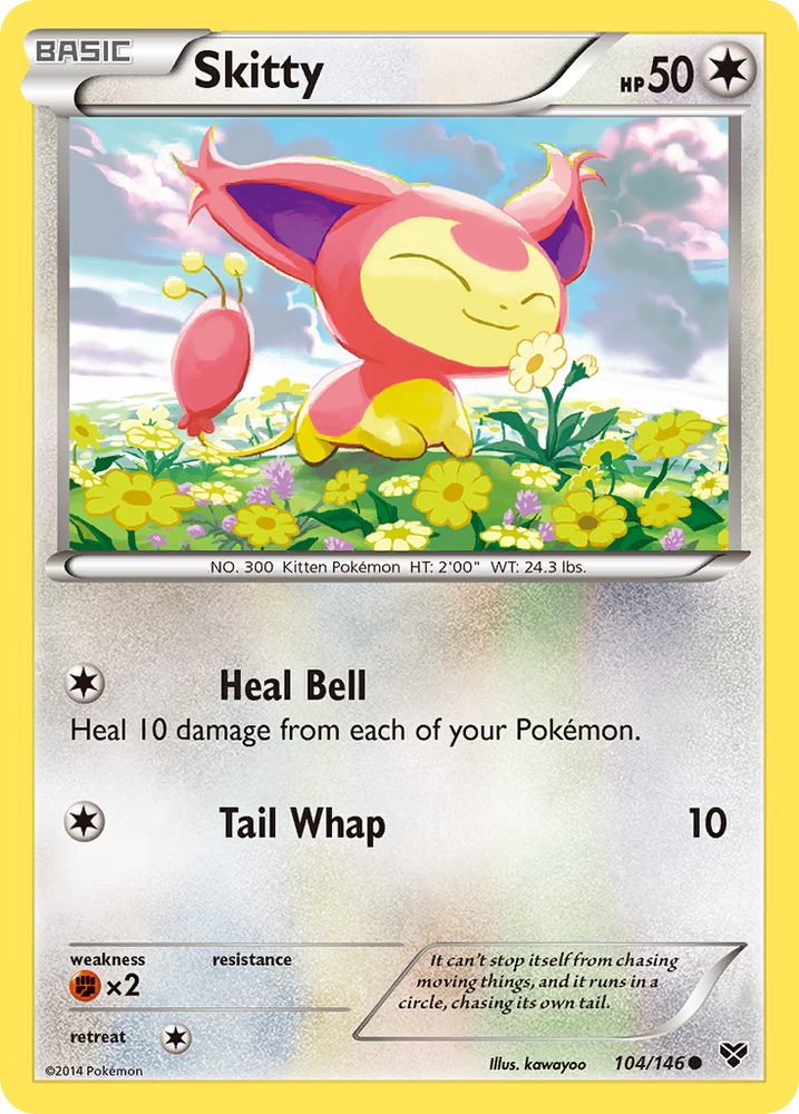 Skitty (104/146) [XY: Base Set] Pokémon