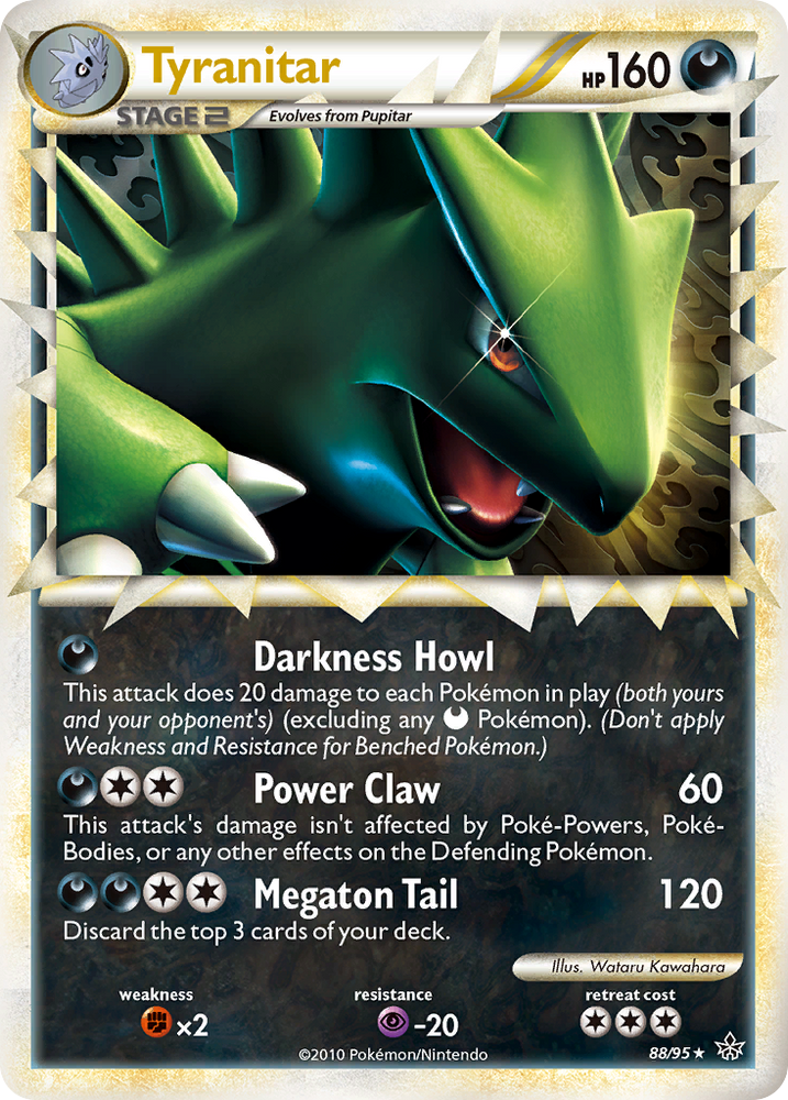 Tyranitar (88/95) [HeartGold & SoulSilver: Unleashed] Pokémon