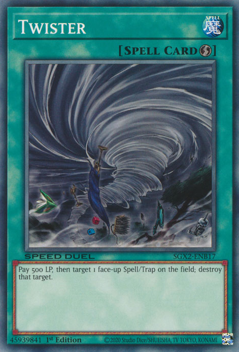 Twister [SGX2-ENB17] Common Yu-Gi-Oh!