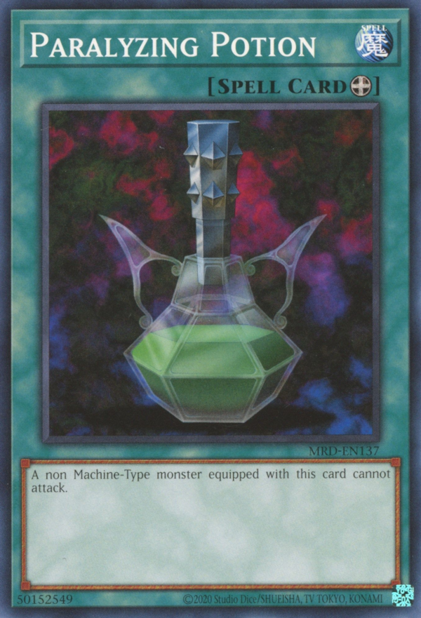 Paralyzing Potion [MRD-EN137] Common Yu-Gi-Oh!