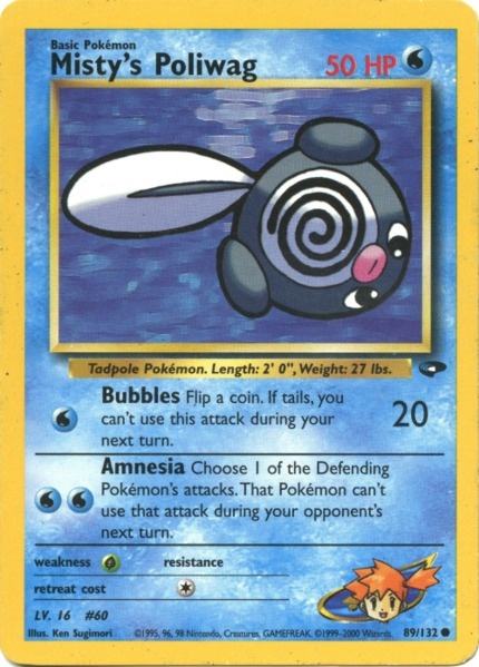 Misty's Poliwag (89/132) [Gym Challenge Unlimited] Pokémon