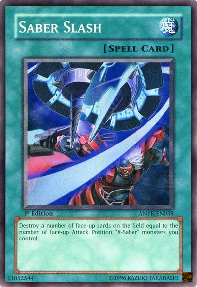 Saber Slash [ANPR-EN058] Super Rare Yu-Gi-Oh!