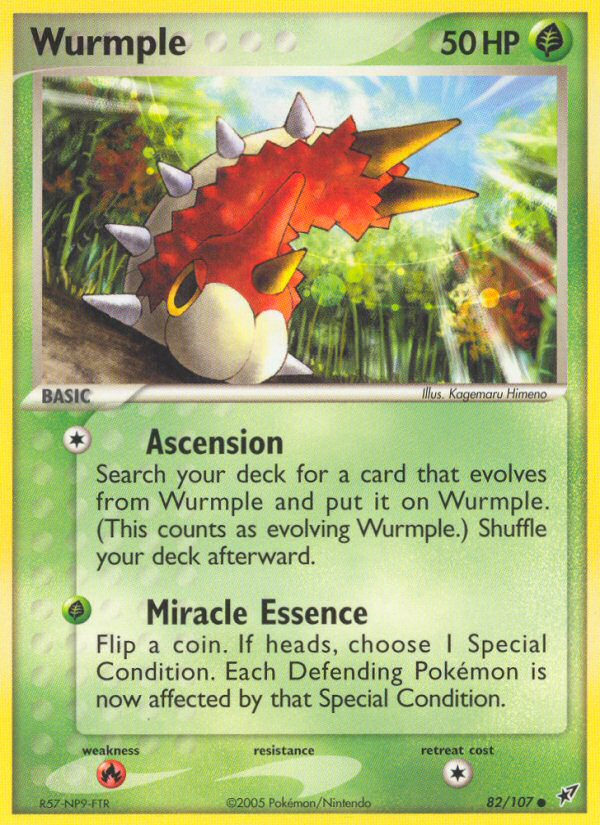 Wurmple (82/107) [EX: Deoxys] Pokémon