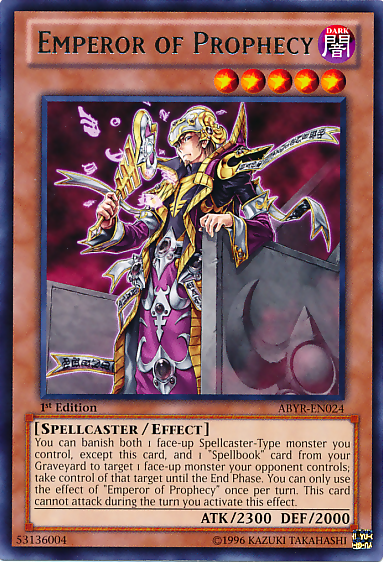 Emperor of Prophecy [ABYR-EN024] Rare Yu-Gi-Oh!