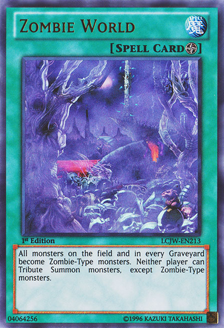 Zombie World [LCJW-EN213] Ultra Rare Yu-Gi-Oh!