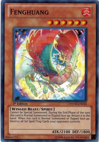 Fenghuang [PHSW-EN033] Super Rare Yu-Gi-Oh!