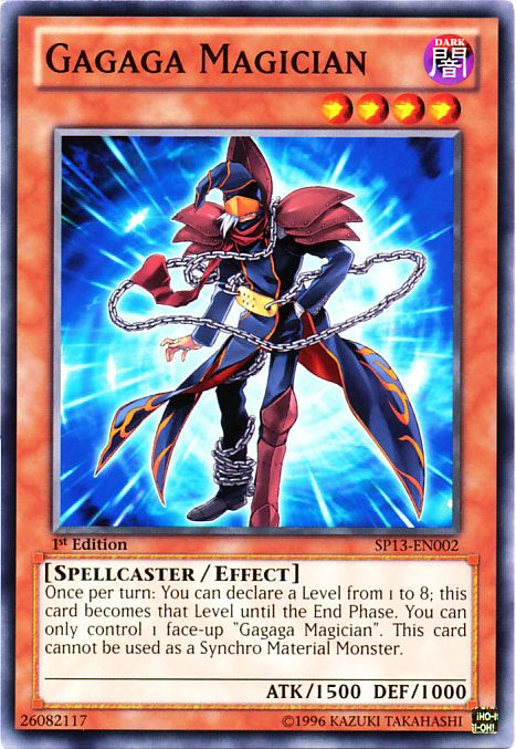 Gagaga Magician [SP13-EN002] Common Yu-Gi-Oh!