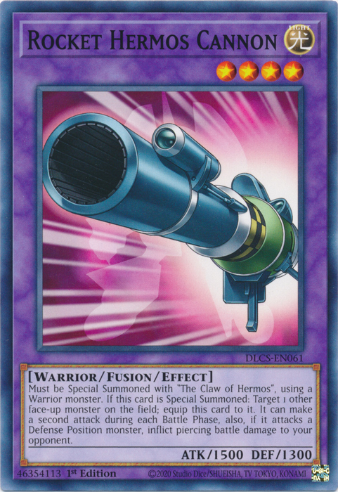 Rocket Hermos Cannon [DLCS-EN061] Common Yu-Gi-Oh!