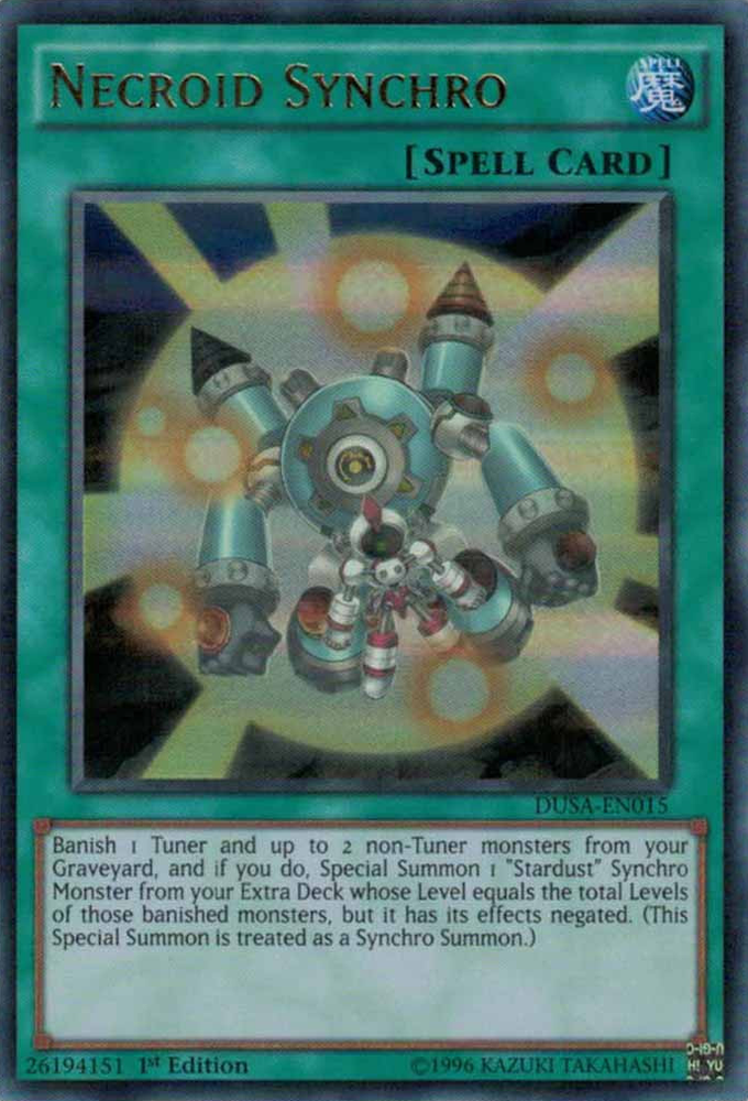 Necroid Synchro [DUSA-EN015] Ultra Rare Yu-Gi-Oh!
