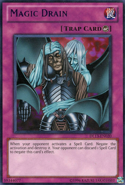 Magic Drain (Purple) [DL13-EN020] Rare Yu-Gi-Oh!
