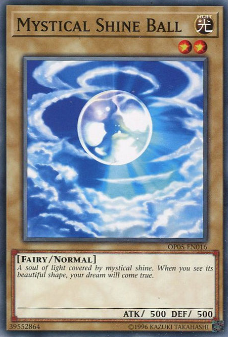 Mystical Shine Ball [OP05-EN016] Common Yu-Gi-Oh!