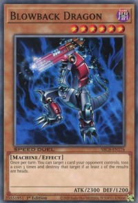 Blowback Dragon [SBCB-EN176] Common Yu-Gi-Oh!