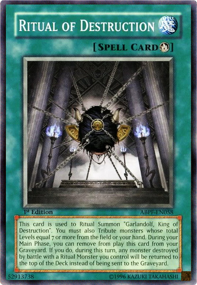 Ritual of Destruction [ABPF-EN058] Common Yu-Gi-Oh!