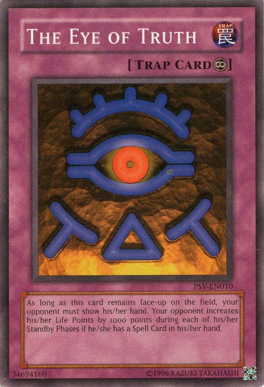 The Eye of Truth [PSV-EN010] Short Print Yu-Gi-Oh!