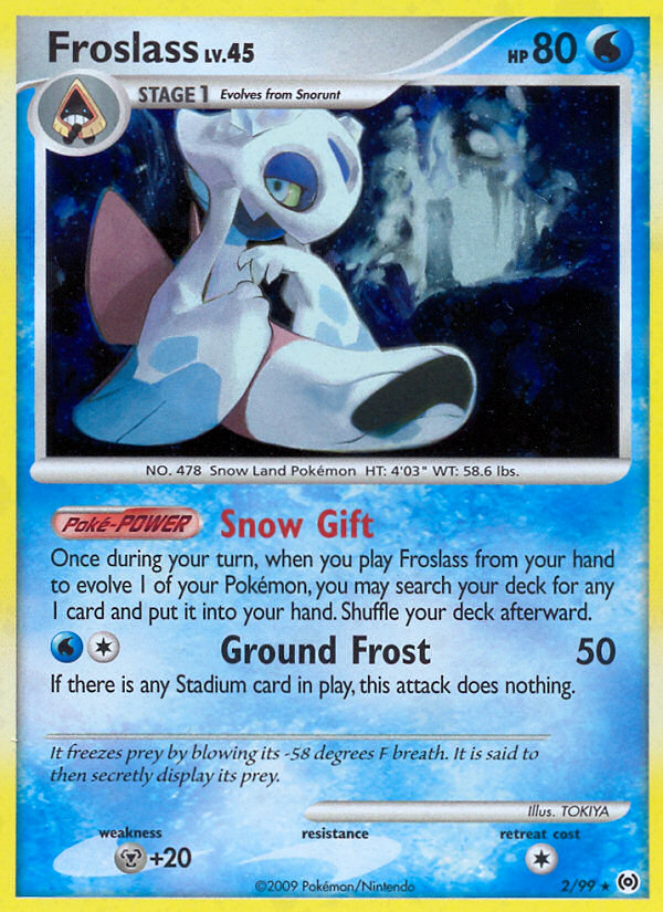 Froslass (2/99) [Platinum: Arceus] Pokémon