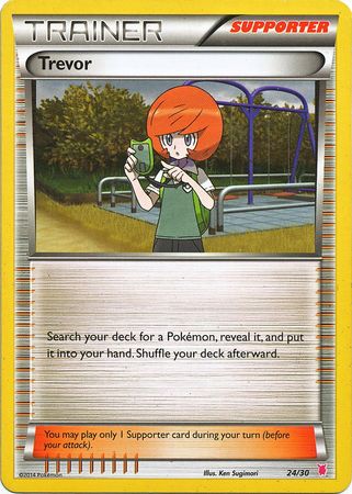 Trevor (24/30) [XY: Trainer Kit 1 - Wigglytuff] Pokémon