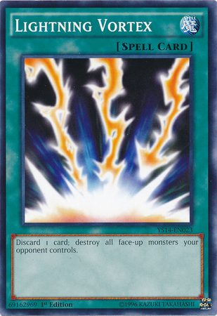 Lightning Vortex [YS14-EN023] Common Yu-Gi-Oh!