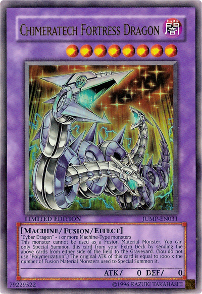Chimeratech Fortress Dragon [JUMP-EN031] Ultra Rare Yu-Gi-Oh!