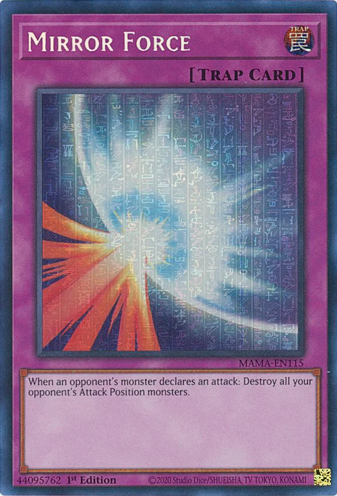 Mirror Force [MAMA-EN115] Ultra Pharaoh's Rare Yu-Gi-Oh!