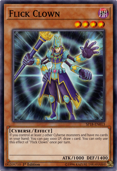 Flick Clown [SP18-EN013] Common Yu-Gi-Oh!