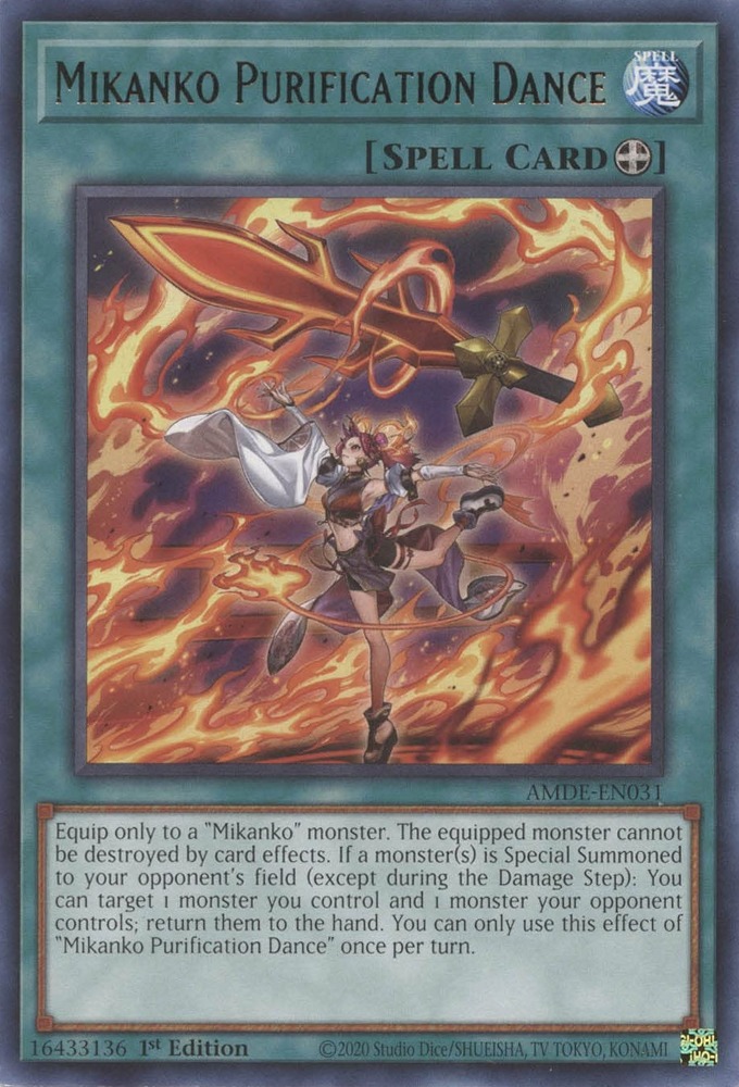 Mikanko Purification Dance [AMDE-EN031] Rare Yu-Gi-Oh!