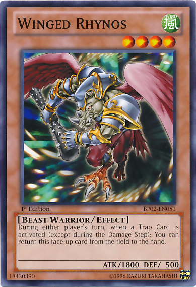 Winged Rhynos [BP02-EN051] Mosaic Rare Yu-Gi-Oh!