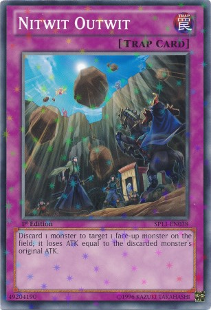 Nitwit Outwit [SP13-EN038] Starfoil Rare Yu-Gi-Oh!
