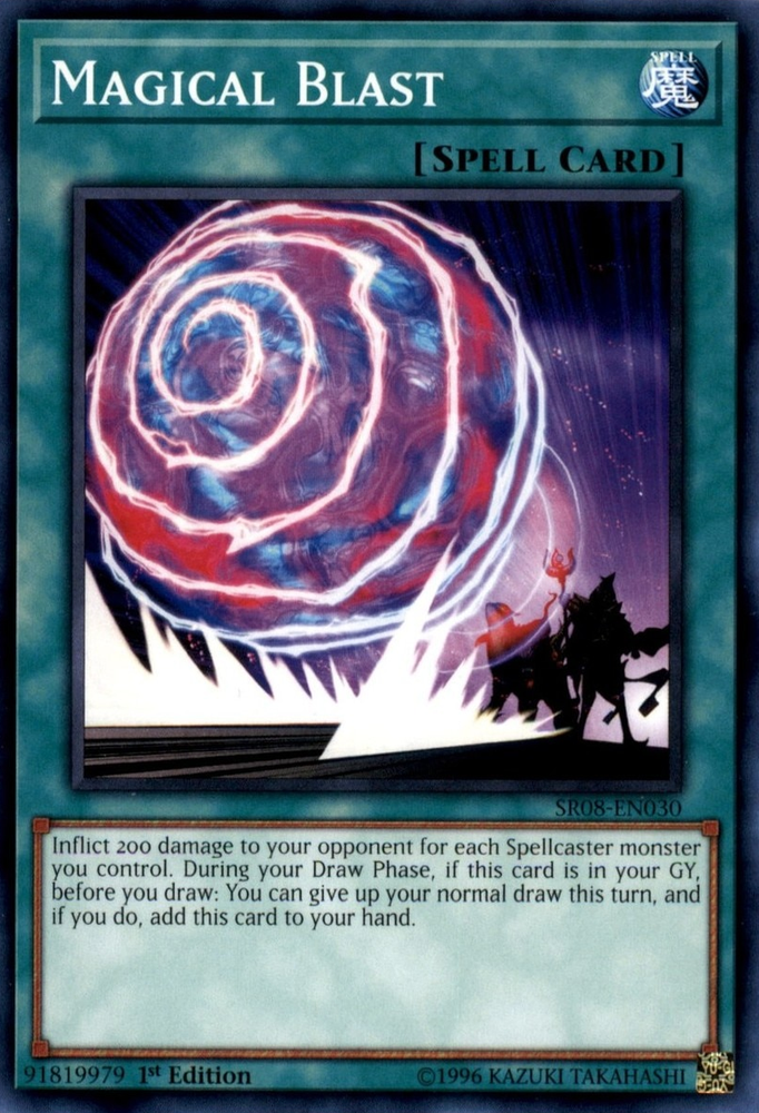Magical Blast [SR08-EN030] Common Yu-Gi-Oh!