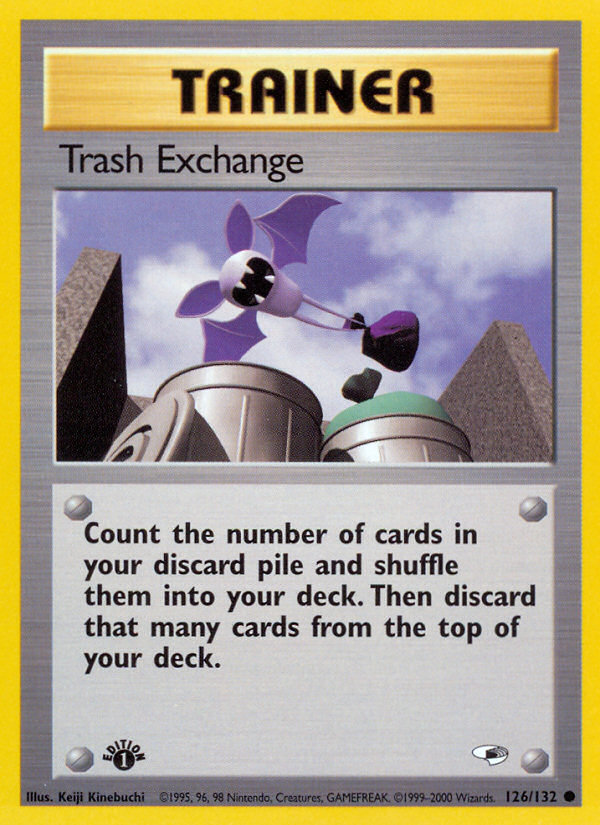 Trash Exchange (126/132) [Gym Heroes 1st Edition] Pokémon