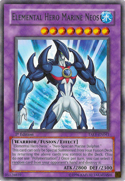 Elemental Hero Marine Neos [TAEV-EN041] Rare Yu-Gi-Oh!