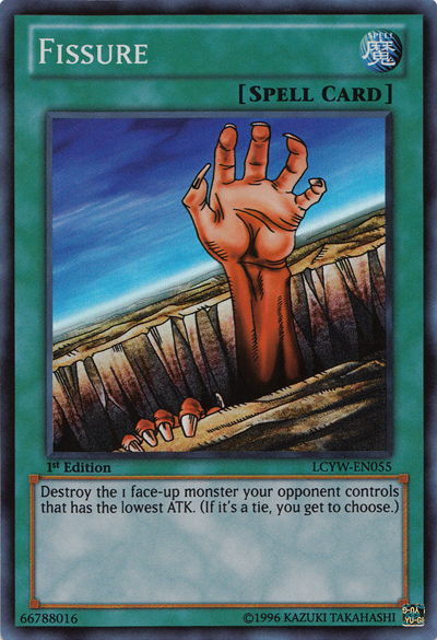 Fissure [LCYW-EN055] Super Rare Yu-Gi-Oh!