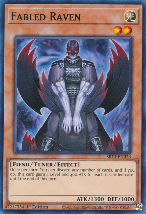 Fabled Raven [SR13-EN023] Common Yu-Gi-Oh!