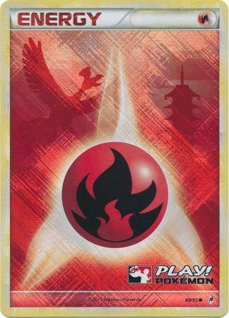 Fire Energy (89/95) (Play Pokemon Promo) [HeartGold & SoulSilver: Call of Legends] Pokémon