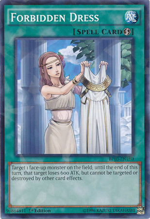 Forbidden Dress [BP03-EN180] Shatterfoil Rare Yu-Gi-Oh!