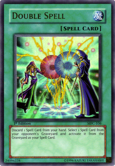 Double Spell [MFC-106] Ultra Rare Yu-Gi-Oh!