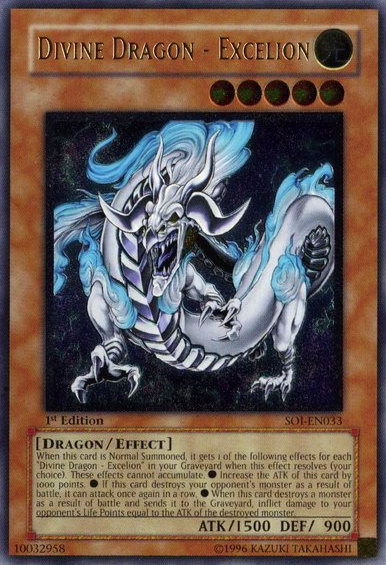Divine Dragon - Excelion (UTR) [SOI-EN033] Ultimate Rare Yu-Gi-Oh!