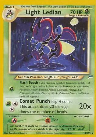 Light Ledian (24/105) [Neo Destiny Unlimited] Pokémon