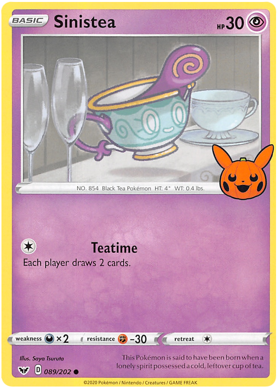Sinistea (089/202) [Trick or Trade 2023] Pokémon