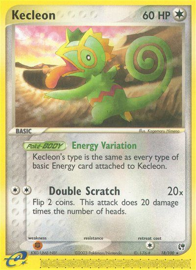 Kecleon (18/100) [EX: Sandstorm] Pokémon