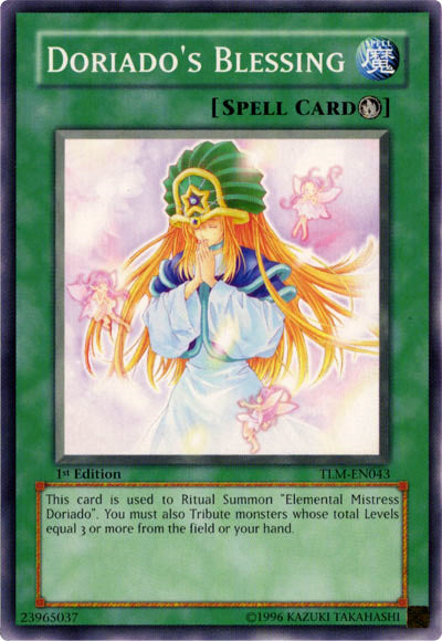 Doriado's Blessing [TLM-EN043] Common Yu-Gi-Oh!