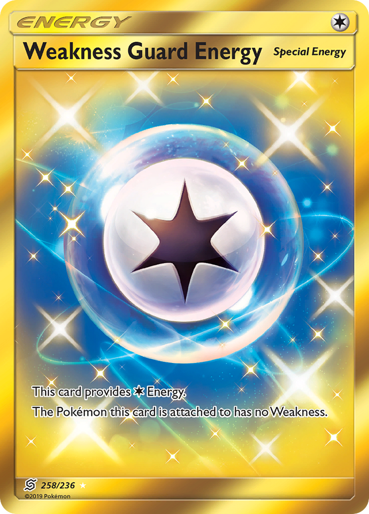 Weakness Guard Energy (258/236) [Sun & Moon: Unified Minds] Pokémon