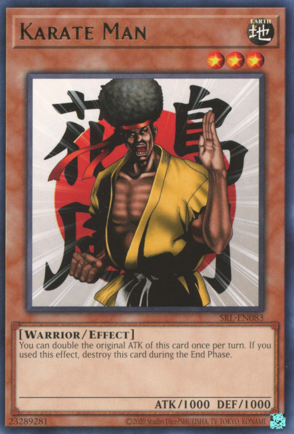 Karate Man [SRL-EN083] Rare Yu-Gi-Oh!